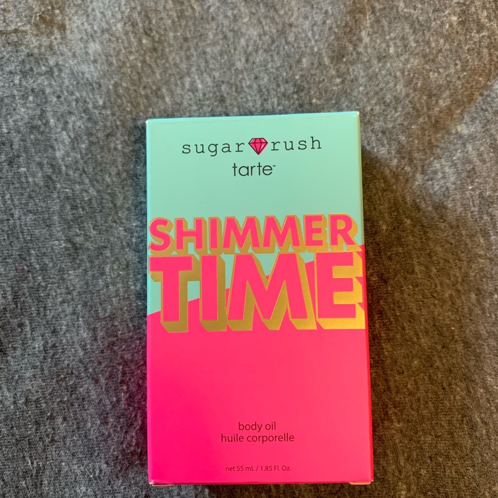 Brand new TARTE SHIMMER TIME BODY OIL 55mL full size